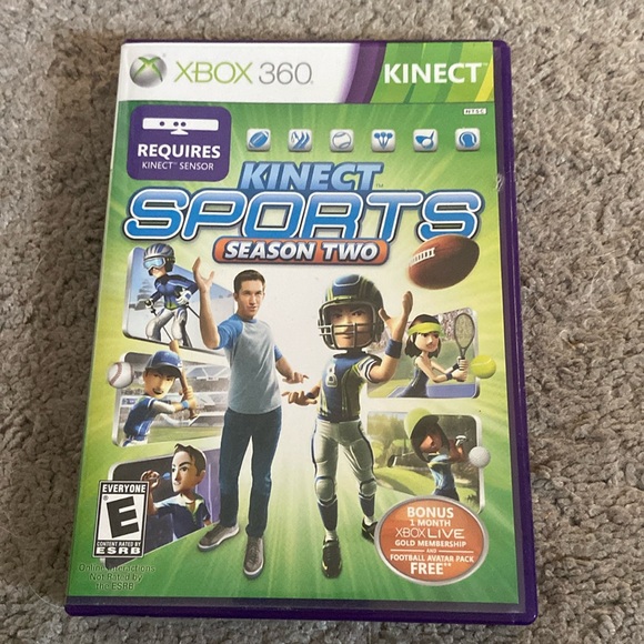 4 XBOX 360 Games: Kinect Sports Season 2, Wipeout, Fantastic Pets & Adventures - Picture 2 of 16